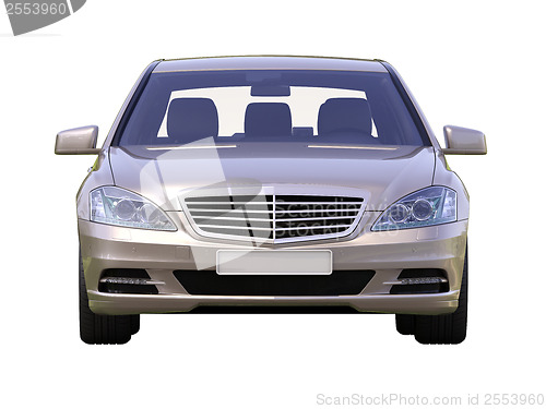 Image of Modern luxury executive car