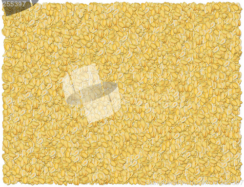 Image of Shelled peanuts background. From the Food background series