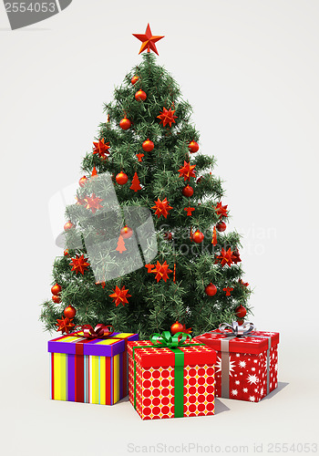 Image of Christmas tree