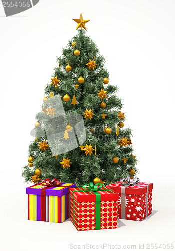 Image of Christmas tree