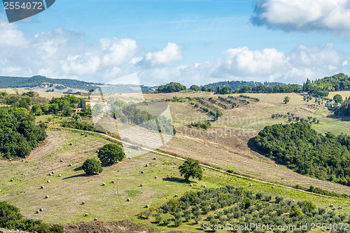 Image of Landscape Tuscany near Volterra