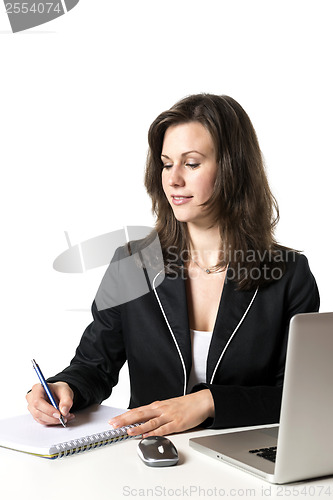 Image of Business woman in office