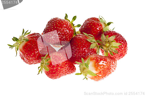 Image of Strawberries isolated