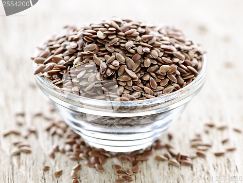 Image of Brown flax seed