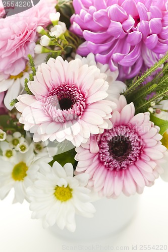 Image of Bouquet of pink flowers