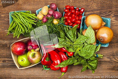 Image of Market fruits and vegetables