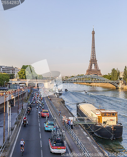 Image of The Peloton in Paris