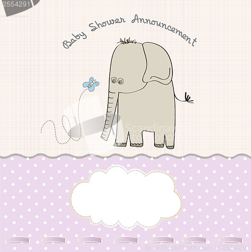 Image of baby shower card