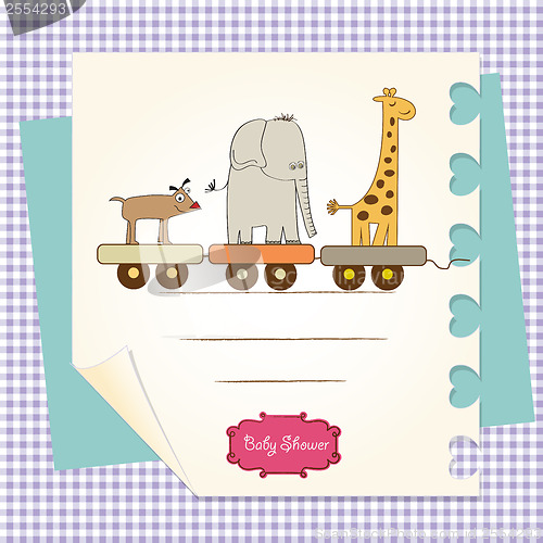 Image of baby shower card