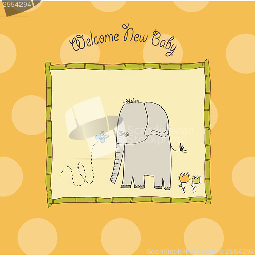 Image of little cute elephant