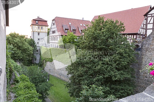 Image of historic town of Vellberg, Germany