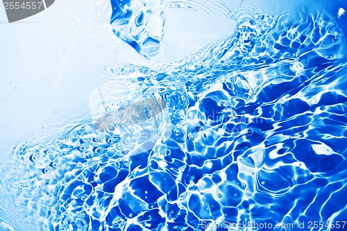 Image of Blue water