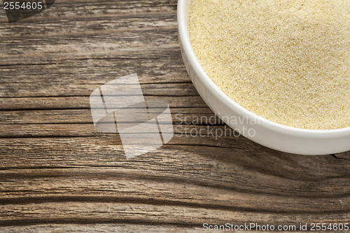 Image of semolina wheat flour