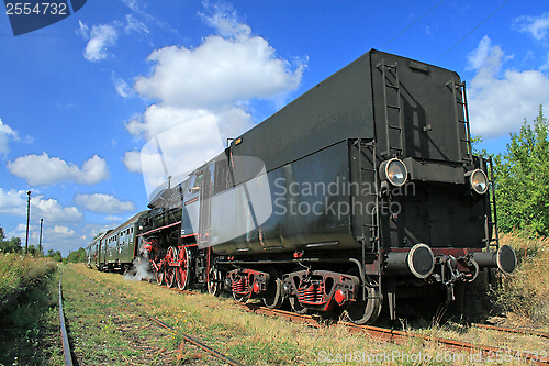 Image of Steam train at the station