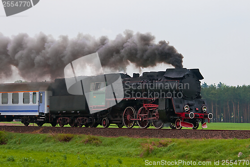 Image of Retro steam train