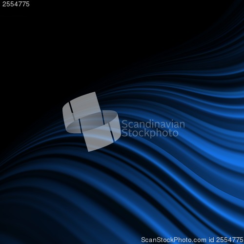 Image of Abstract background with blue flow. EPS 10