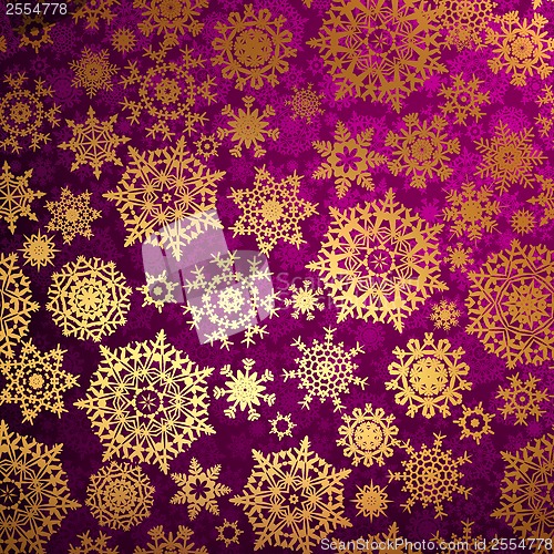 Image of Christmas pattern snowflake background. EPS 10