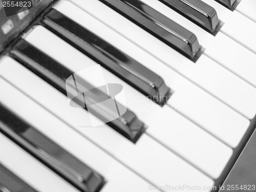 Image of Music keyboard keys