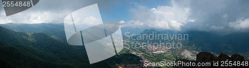 Image of Sacra Di San Michele panorama