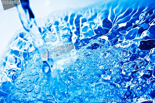 Image of Blue water