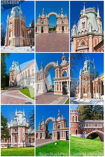 Image of Tsaritsyno in Moscow