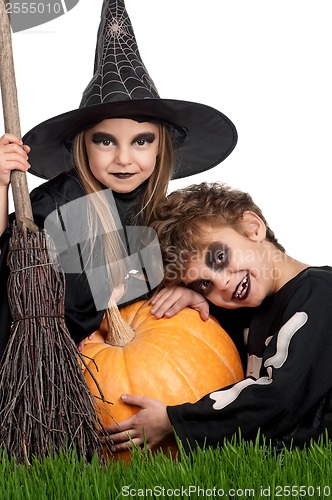 Image of Child in halloween costume