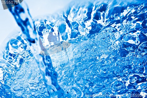 Image of Blue water