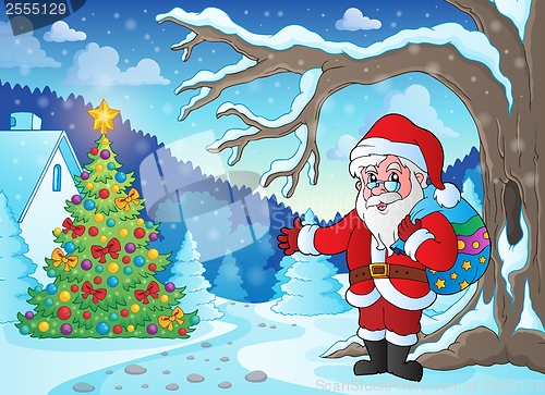 Image of Christmas outdoor theme 1