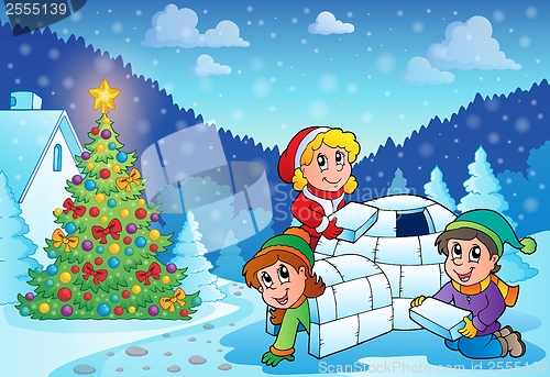 Image of Christmas outdoor theme 3