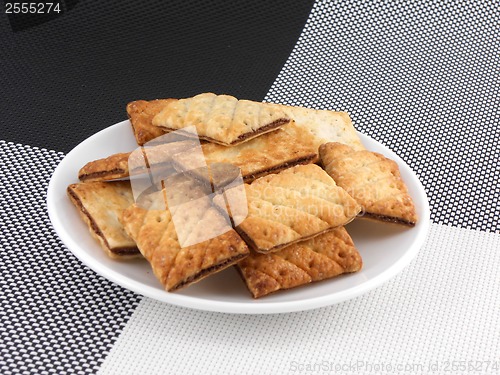 Image of cookies on a dish