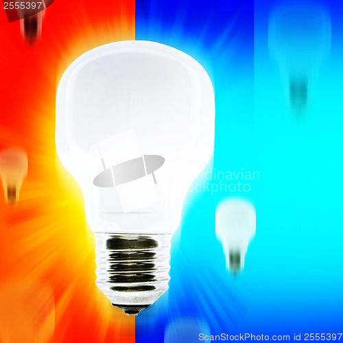 Image of Falling bulbs