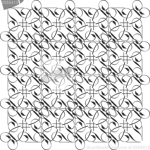 Image of Monochrome seamless pattern