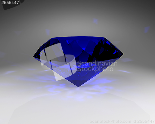 Image of Blue gem stone