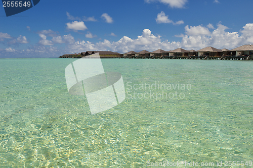 Image of tropical water home villas