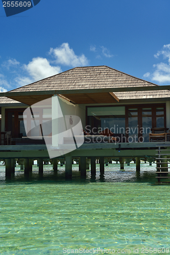 Image of tropical water home villas