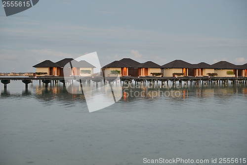 Image of tropical water home villas