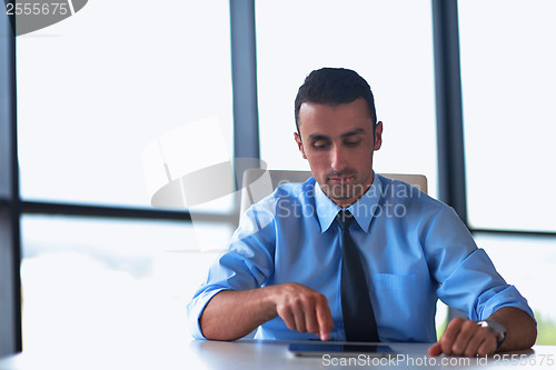 Image of business people group in a meeting at office