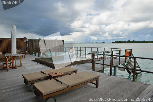Image of tropical water home villas
