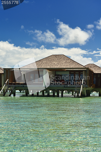 Image of tropical water home villas