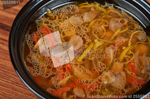 Image of Fresh vegetable soup