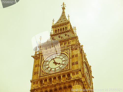 Image of Retro looking Big Ben