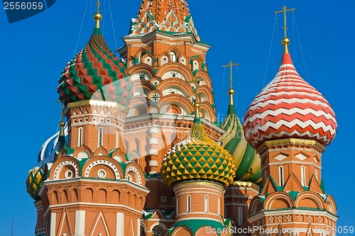 Image of Saint Basil Cathedral  in Moscow