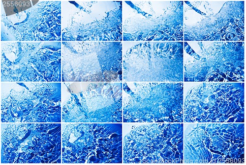 Image of Blue water