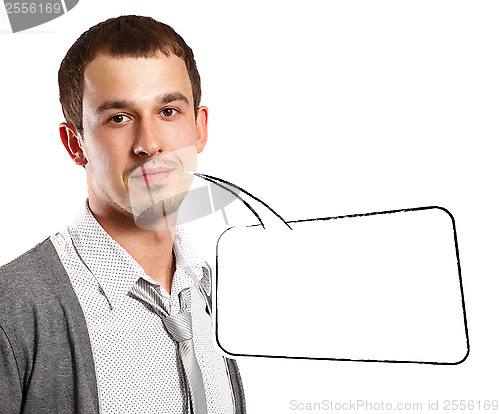 Image of male with necktie