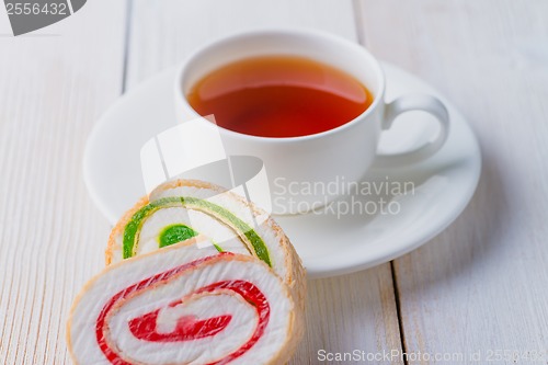 Image of Tea and biscuits