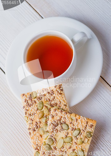 Image of Tea and biscuits