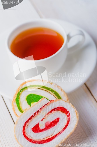 Image of Tea and biscuits