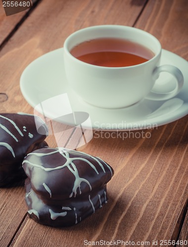 Image of Tea and biscuits