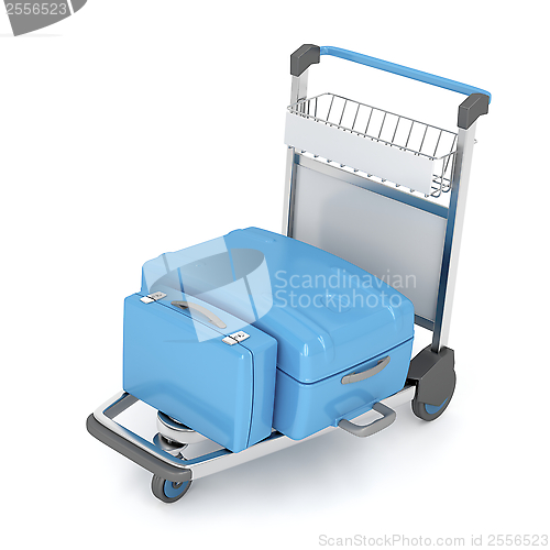 Image of Airport trolley