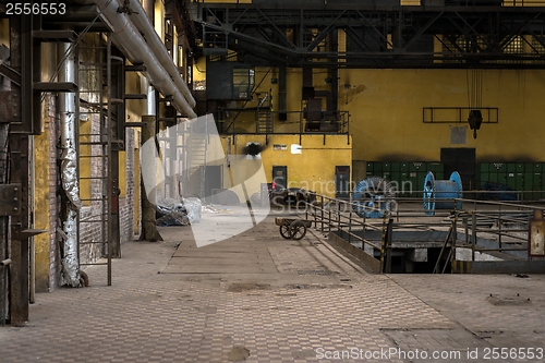 Image of Electricity distribution hall in metal industry